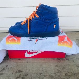 Jordan 1 Gatorade ( violet rush )